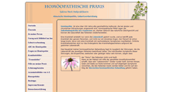 Desktop Screenshot of homoeopathie-merk.de