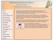 Tablet Screenshot of homoeopathie-merk.de
